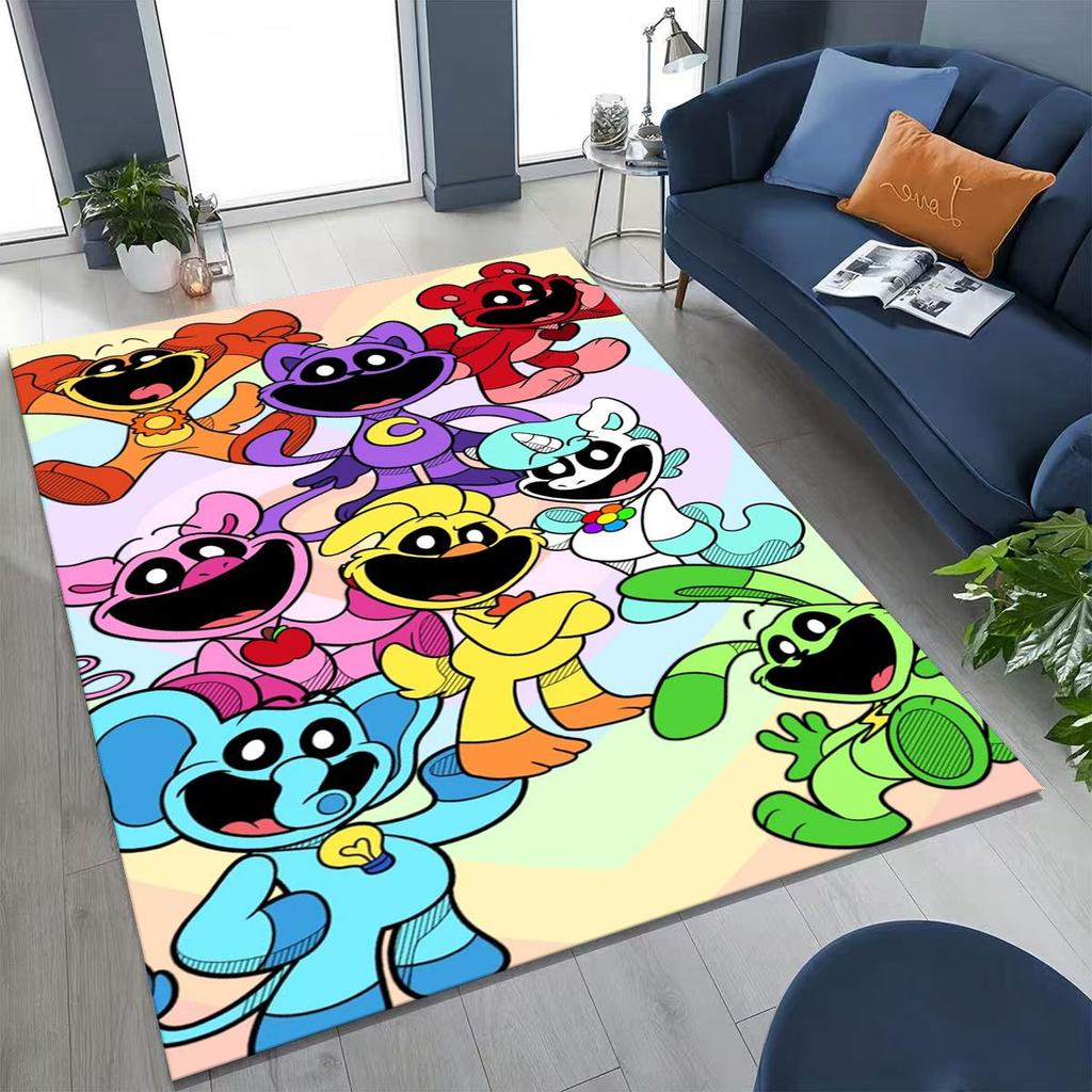 Мультяшный S-Улыбающийся C-Существа Craftycorn Catnap Ковер для Спальни Гостиной Дивана Домашний Придверный Коврик Декор, Большой Детский Нескользящий Напольный Коврик