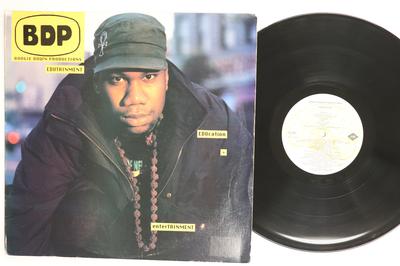 Виниловая пластинка BOOGIE DOWN PRODUCTIONS Edutainment 13581J JIVE 1990 US Rap HipHopRB Б/у