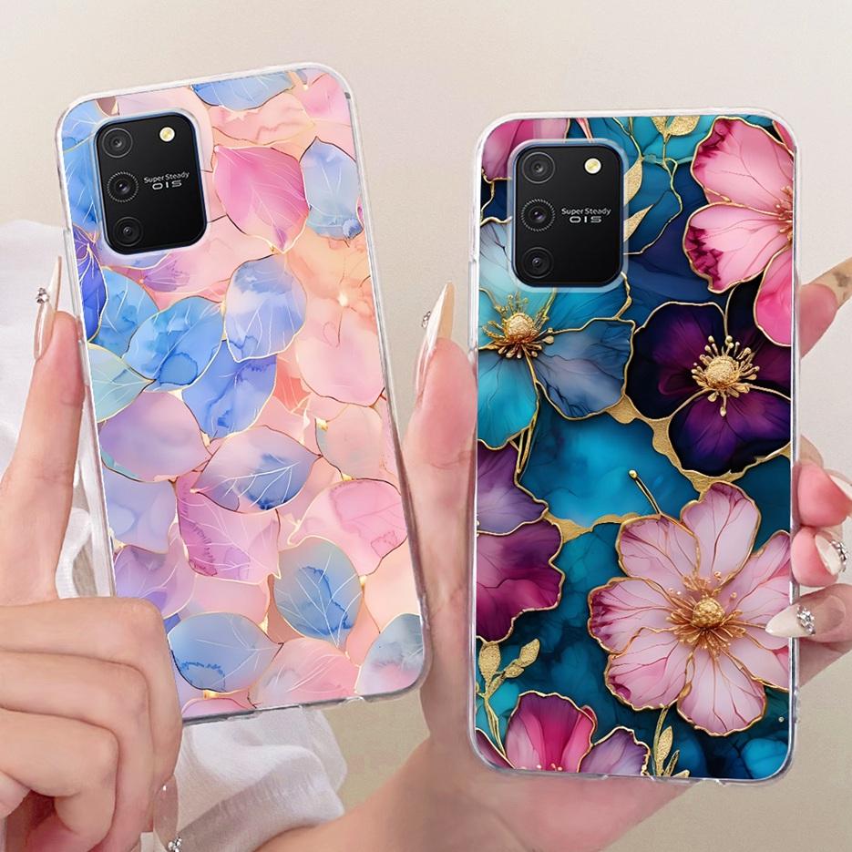 Чехол для Samsung Galaxy S10 Lite SM-G770F, Роскошный чехол с рисунком «Дерево и бабочки», Мягкий силиконовый чехол для телефона, Сумки для Samsung S10 Lite