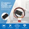 Car LED DRL Controller Auto Daytime Running Light Relay Harness Dimmer On/Off Fog Light Controller Start Power Over 13V