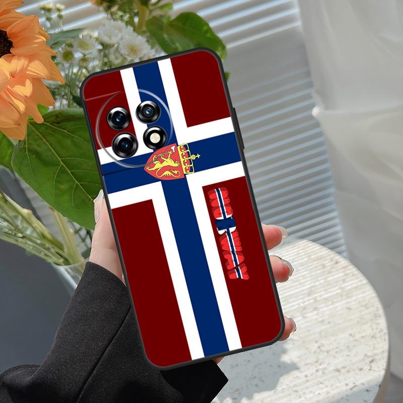 Чехол Флаг Норвегии для OnePlus 15R 15 13R 12R 10R 13 13T 12 11 10 10T 8T Nord CE 5 2 3 4 Lite N20 N30