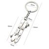 2Pcs 2022 Winter Sports Games Ski Keychain Ski Sports Key Ring Skier Keychain Sports Charm Skiing Gift for Skier Ski