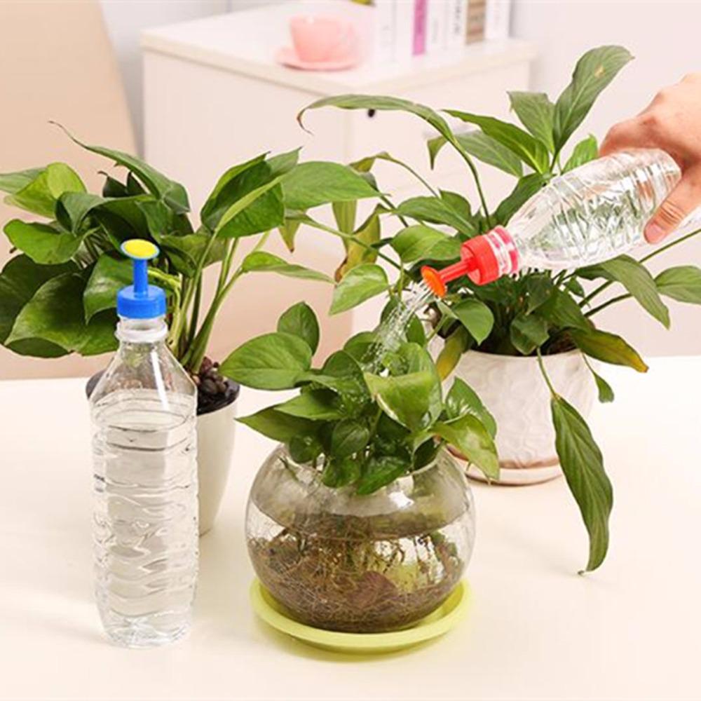 100Pcs Bottle Cover Nozzle Plants Potted Bonsai Watering Sprinkler Head Office Family Flower Watering Beverage Bottle Irrigator