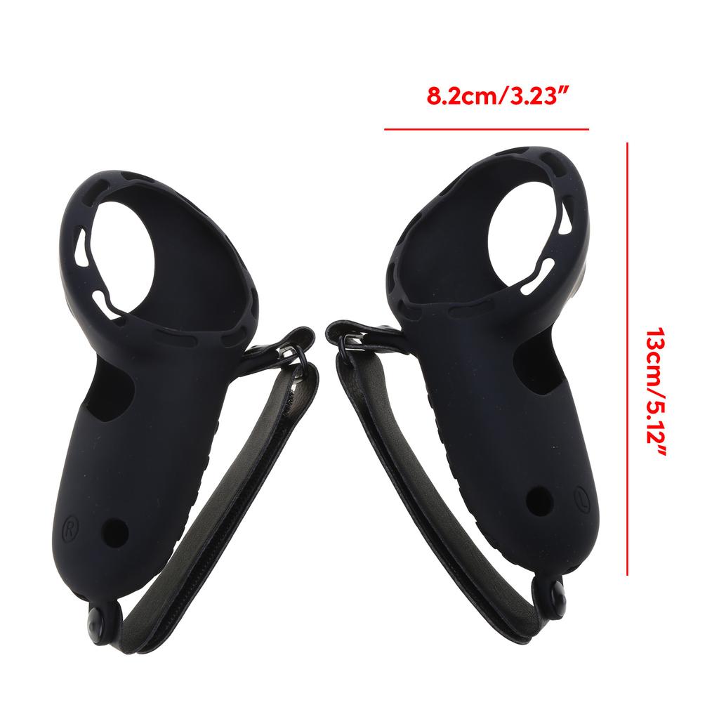 Силиконовый защитный чехол для Quest3 VR Touches, ручка контроллера, игровые контроллеры, удобная ручка, аксессуары VR