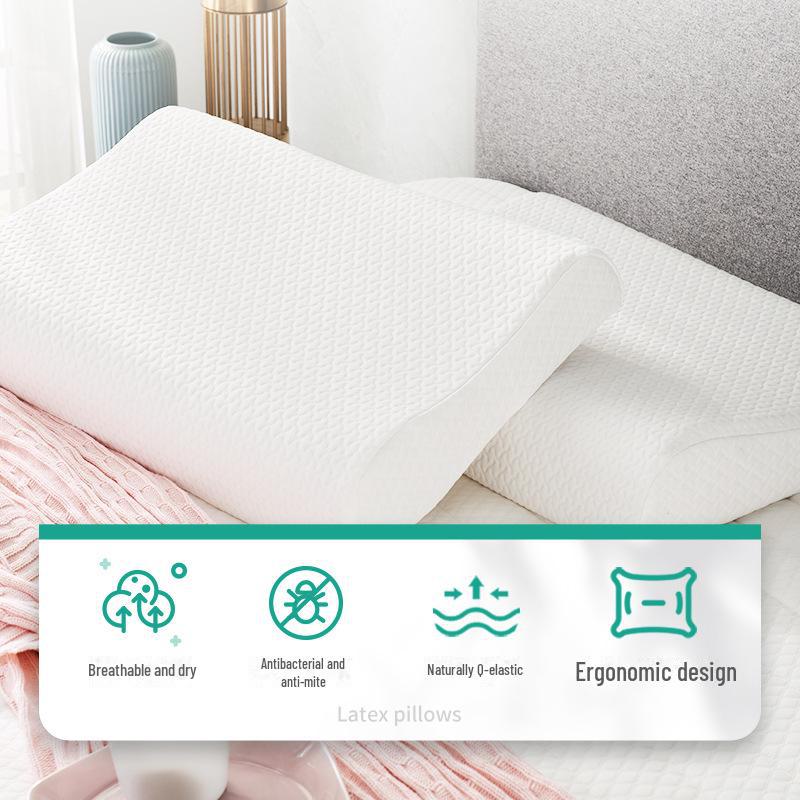 Предприятие приобретает Duo Xi Ai Mei Mian Kang, Таиланд, подушку для шеи из натурального латекса для взрослых и студентов