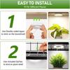 10 Dimming Levels Hanging LED Plant Light 1/2/3/4 Head Ceiling Grow Light  Indoor Plants