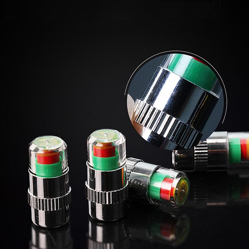 4 шт./компл. индикатор давления в шинах автомобиля, манометр для измерения давления в шинах, датчик контроля крышки клапана для внешнего обнаружения клапана