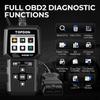 AL400 OBD2 Сканер, Полный считыватель кодов OBDII с поиском DTC, Сброс кодов, Стоп-кадр, I/M одним кликом, Пожизненные обновления