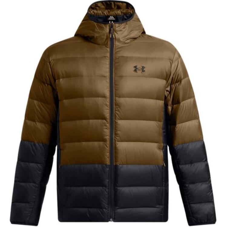 Under Armour Легкая спортивная теплая куртка-пуховик Echo с длинным рукавом, мужская куртка цвета койот-коричневый 1385840-498