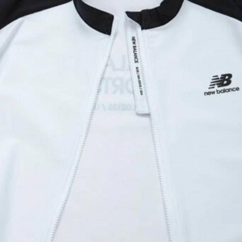 New Balance Zip Up Rash Guard Black Nbmdd32703 10
