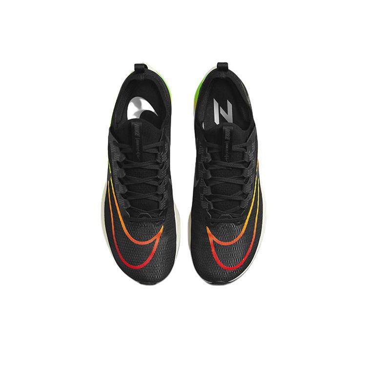 Nike Кроссовки Nike Zoom Fly 4 Черный Мульти Мужские Зелено-Ударный Полностью-Оранжевый Вольт DQ4993-010
