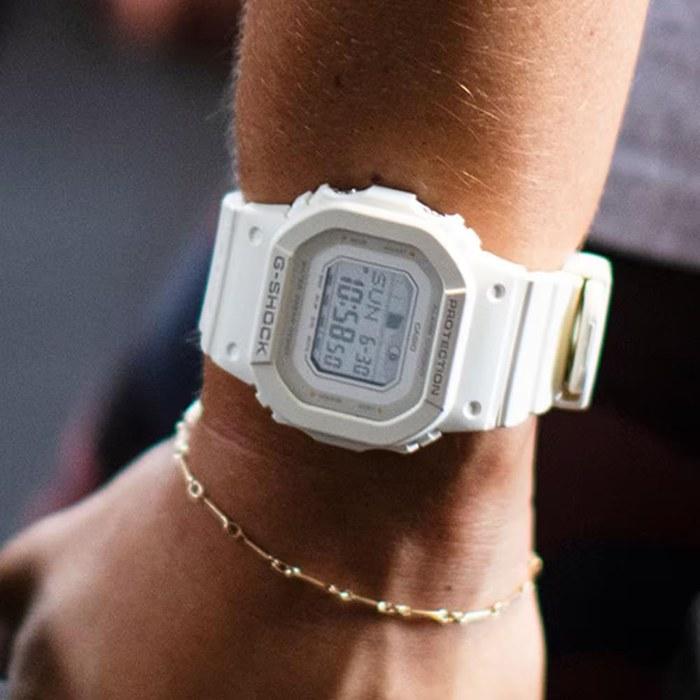 Casio G-Shock G-Lide GLX-S5600-7B 40,5 мм Белые Цифровые Часы