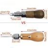 Кожаный шило для шитья Набор ниток Ручная швейная машинка Speedy Lock Stitcher Нитки Иглы DIY Ремесло Сапожник Инструмент для ремонта холста
