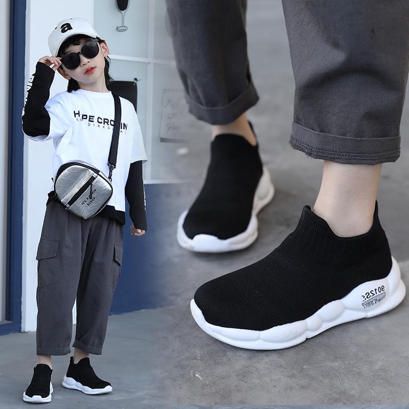 Детские повседневные кроссовки, всесезонная прогулочная обувь для мальчиков и девочек, студенческая сетчатая дышащая обувь для детей