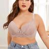 Женский бюстгальтер с полной чашкой размера плюс 44-50 DD E Cup, нижнее белье, красивое нижнее белье, бюстгальтер без косточек