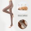 Women Thermal Stockings Winter Warm Sexy Elastic Translucent Pantyhose Female Fleece Thermal High Waist Slim Thicken Tights
