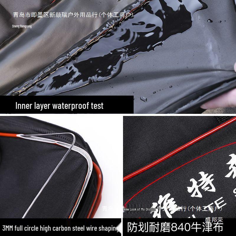 Многофункциональный водонепроницаемый рюкзак для хранения рыболовных снастей и удилищ