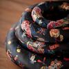 Donut Shape Dragon Design Singing Bowl Mat Nepalese Wooden Fish Coaster Sound Copper Out Mat  Yoga