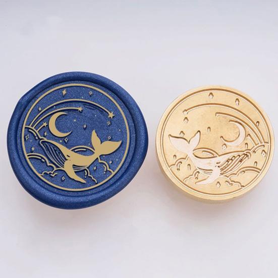 Practical Clear Texture DIY Simple Operation Snowflake Star Sealing Wax Stamp Head Wedding Supply