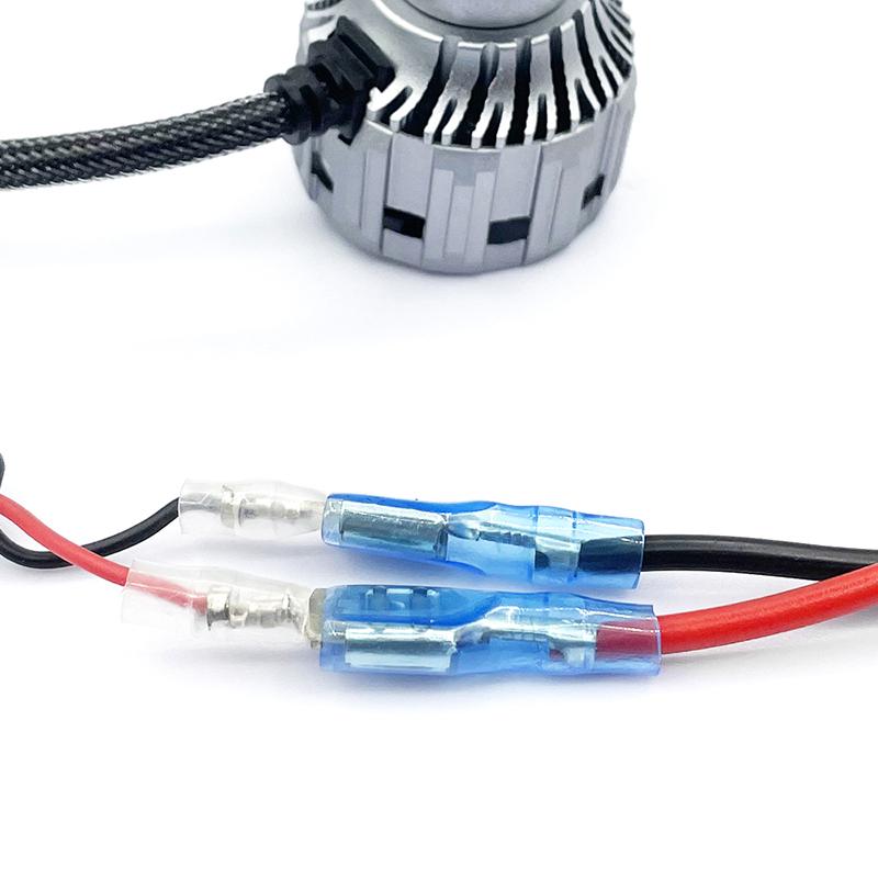 H1 Светодиодный преобразователь одинарного преобразования Соединительный кабель Держатель Адаптер Для светодиодных ламп фар Автоаксессуары