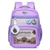 Cute Capybara Cartoon Pattern Children Large Capacity Backpack For Use School