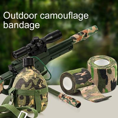 1 рулон самоклеящегося спортивного мышечного бинта кинезиологического тейпа от травм наклейки для облегчения боли в колене нетканый материал