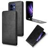 For Oppo Reno13 F 5G Case with Card Slot Magnetic Vertical Flip Leather Phone Cover