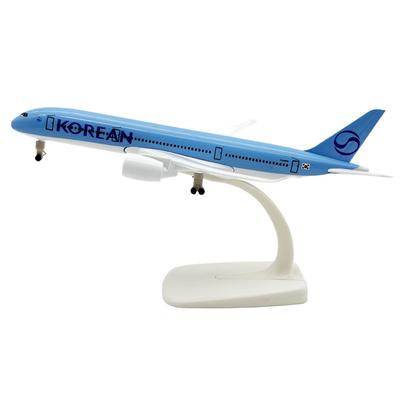 1/400 Для авиации 20 см A350 Литой сплав Модель самолета Игрушки Металл 350 Корейский со стендом Дисплей самолета Коллекционный подарок