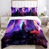 3Pcs Cyberpunk Future Cityscape Bedding Sets For All Sizes New 3D Printed Bed Cover Comforter Duvet Cover Pillowcase Bedroom Decoration