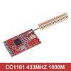 TZT CC1101 10 мВт 433 МГц 868 МГц 300-1000 м Модуль передачи с антенной SMA Трансиверный модуль