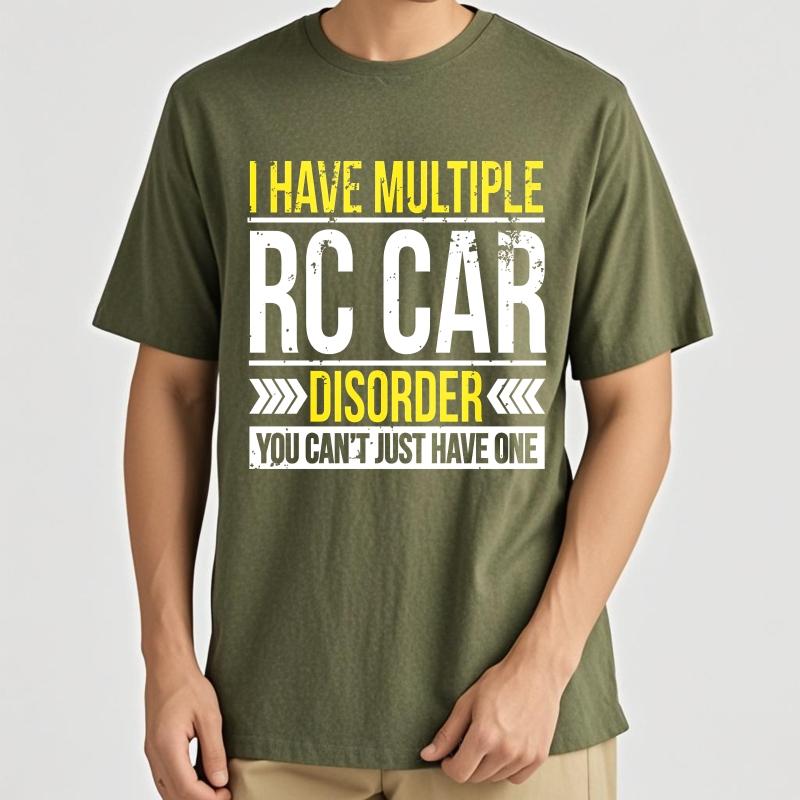 Oversized Summer Boys tshirt I Have Multiple RC Car Disorder You Cant Just Have One Short Sleeve Rock Oneck Tees