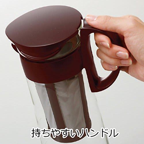 HARIO Cold Brew Coffee Pot 1000ml with Removable Strainer Chocolat Brown MCPN-14CBR 8 Cups Made In Japan