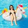Float for Cute Unicorn Diameter Cute for Summer Water Swimming Ocean Float Adults, Shape, 82cm, Ring-shaped Float, Vacation, Play, Beach, Pool,