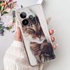 Для Realme GT 7 Pro GT7 Pro RMX5010 RMX5011 Задняя крышка Крутой мультяшный Дракон Астронавт Животные Чехол для телефона Мягкий силикон Прозрачный чехол