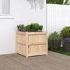 VidaXL Outdoor Planter 60x60x60 Cm Solid Pine Wood 837424