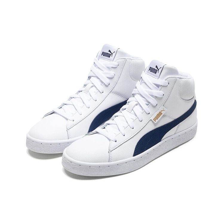 Puma 1948 Mid Leather Fashion Simple High-Top Sneakers Unisex Sneakers White 359169-08