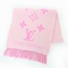 Great Scarf Escalp Reykjavik Pink Cashmere Women M76066 Used