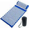 Acupressure Mat Sensi Massage Mat Pillow Set Kuznetsov's Applicator for Neck Foot Yoga Mat with Needle Back Massager Cushion Pad