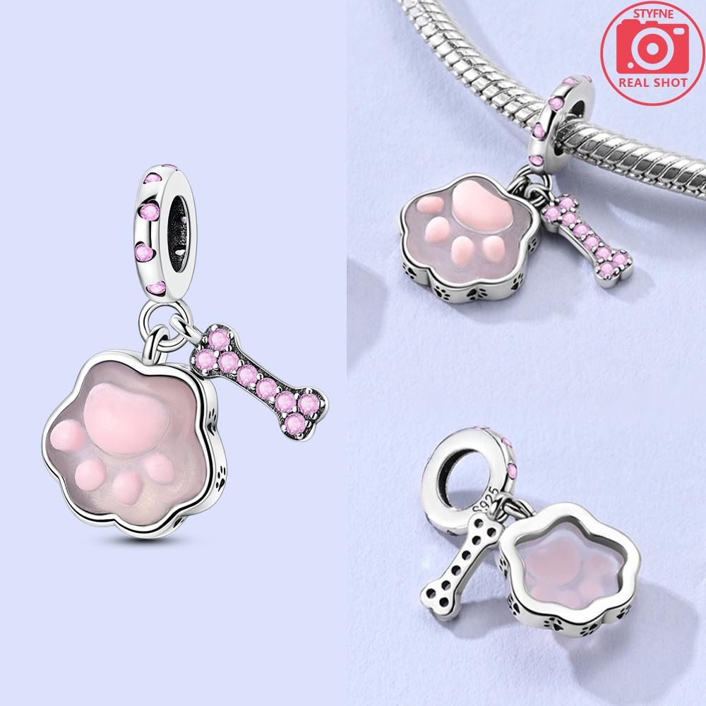 Изысканные животные Светлячок Синий бант Бусины-дельфины Подходят для браслетов-шармов Медь Оригинальное изготовление ювелирных изделий Женские подарки на годовщину