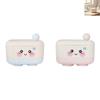Double Layer Cartoon Soap Dish Bathroom Storage Rack For Home And Dormitory Use