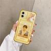 Чехол-кошелек для телефона с милым медведем и мультяшным кроликом, держатель для карт, для Iphone 11 12 13 Pro Xs Max Xr 7 8 Plus, мягкий противоударный чехол из ТПУ