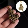 Vintage Men'S Stainless Steel Dragon Necklace Punk Hip Hop Necklaces For Men Stainless Steel Jewelry Party Anniversary Gift