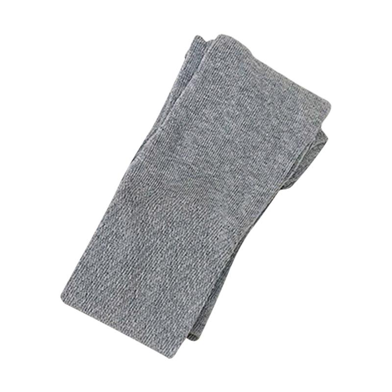 Колготки для девочек, однотонные, с волнистым узором, детские колготки из чесаного хлопка, эластичные колготки для танцев