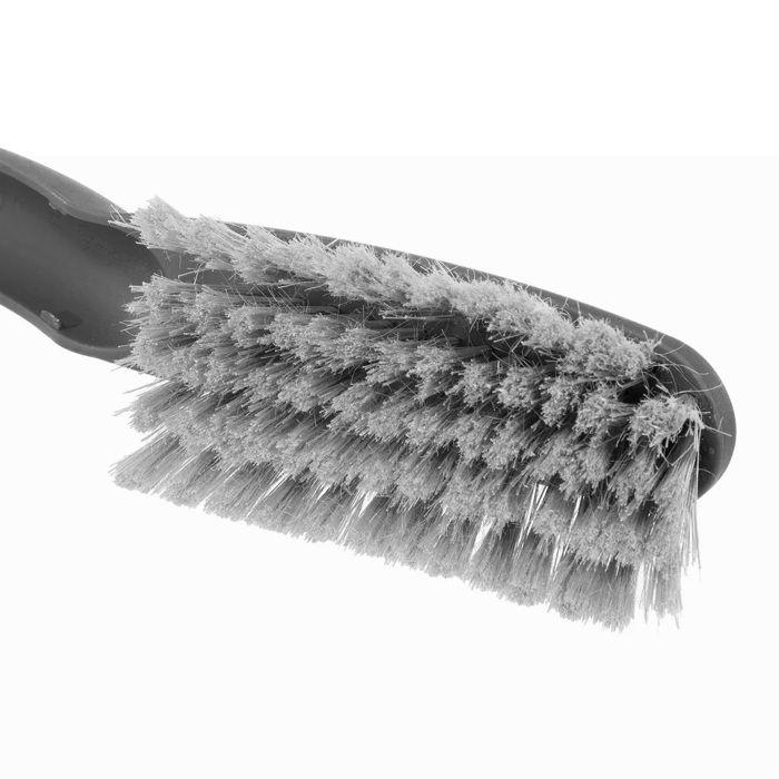 Pelle et balayette en plastique Essentiel gris