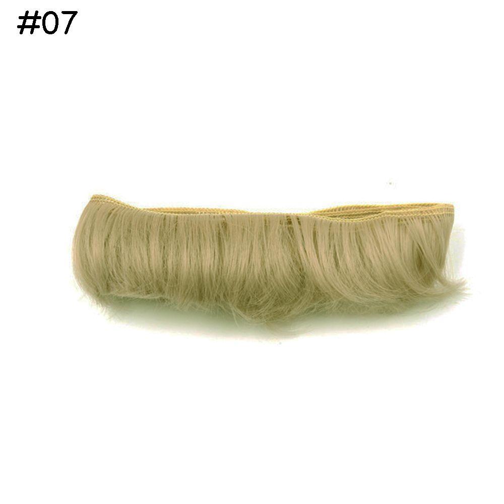 5CM Kids Gifts Accessories 1/6 1/4 1/3 Short Curly Wigs Toy Toupee Doll Fringe Hair Mini Tresses