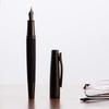 Fountain Pen Black Nib Fine Point Metal Gift Box Hongdian Men's