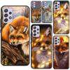 Cute Animal Fox Case For Samsung A52 A12 A22 A32 A42 A72 A51 A71 A50 A70 A41 A31 A11 A21S A52S Soft Cover