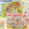 3D 3D Landscape Sticker 2 Themes DIY Cabin Scene Sticker Cute DIY Toy Game Stickers  Decompress