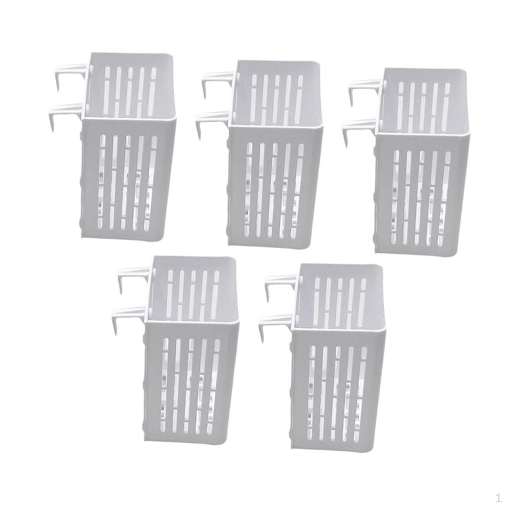 5 Aquarium Plant Holder, Aquatic Basket, Efficient Cups, Pots with Hooks for Landscape