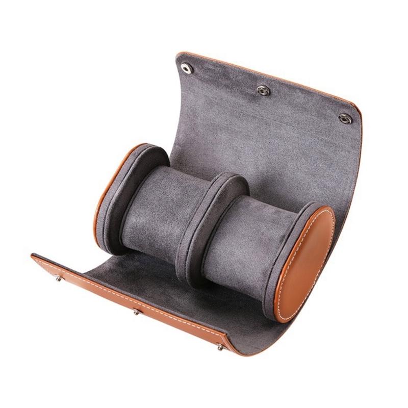 Мужской органайзер для часов, сумка-чехол для часов, органайзер-коробка, легко носить в путешествиях, чехол для хранения часов, шкатулка для украшений, кожа